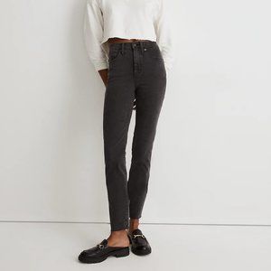 NWT Madewell Stovepipe Jeans in Banberry Wash: Raw-Hem Edition